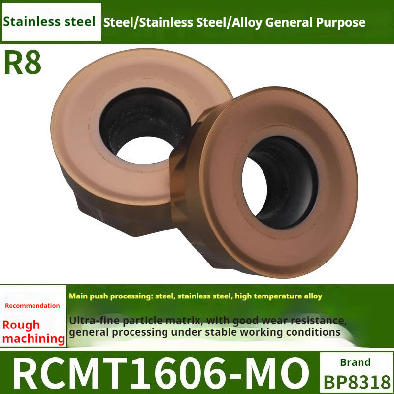 2036-CNC milling inserts, RPMW carbide R5 machining center, R4 milling machine, R6 milling inserts, RPMT round cutter cutters Shandong Denso Pricision Tools Co.,Ltd.